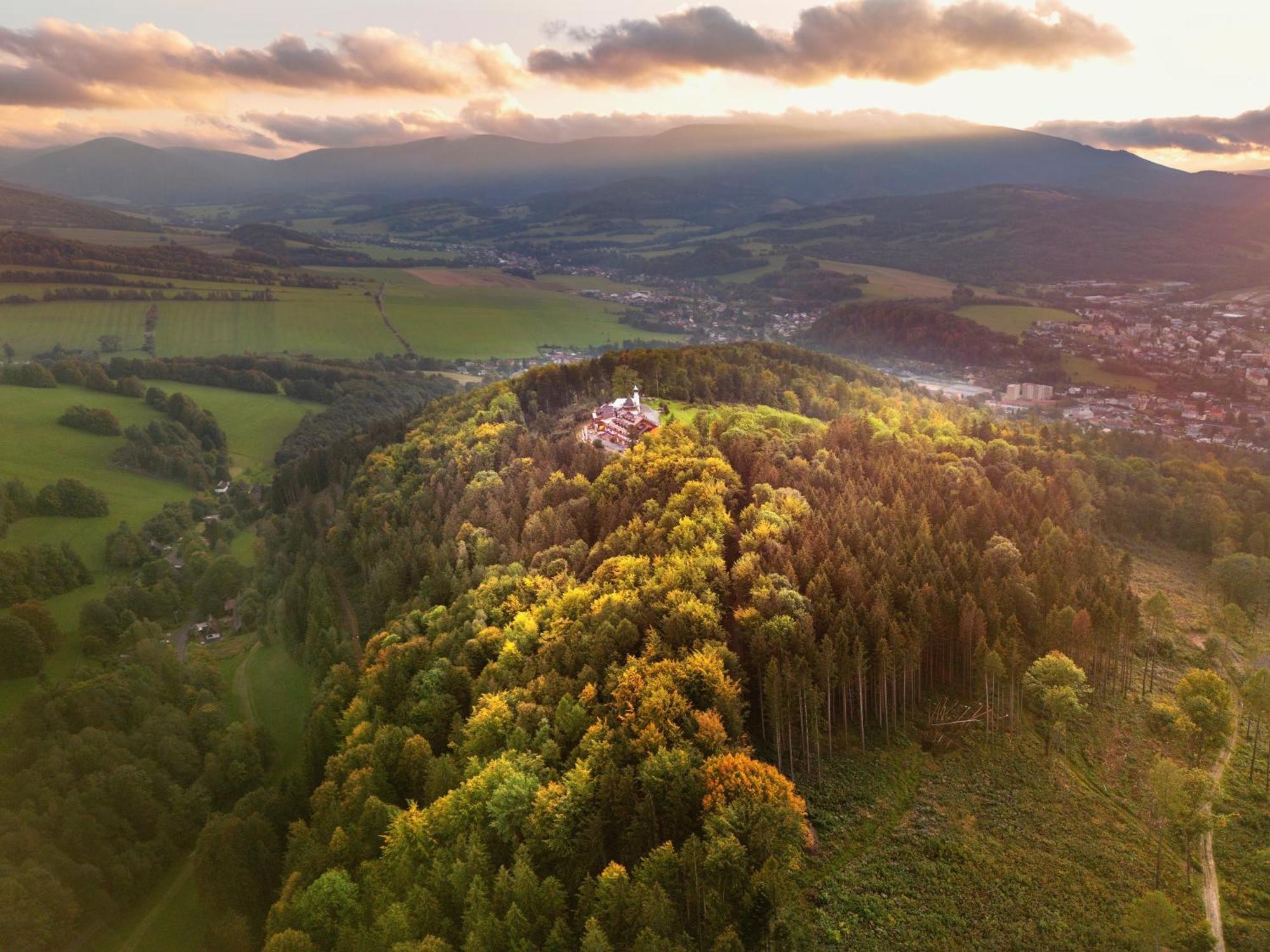 Hotel Krizovy Vrch Jeseník Buitenkant foto